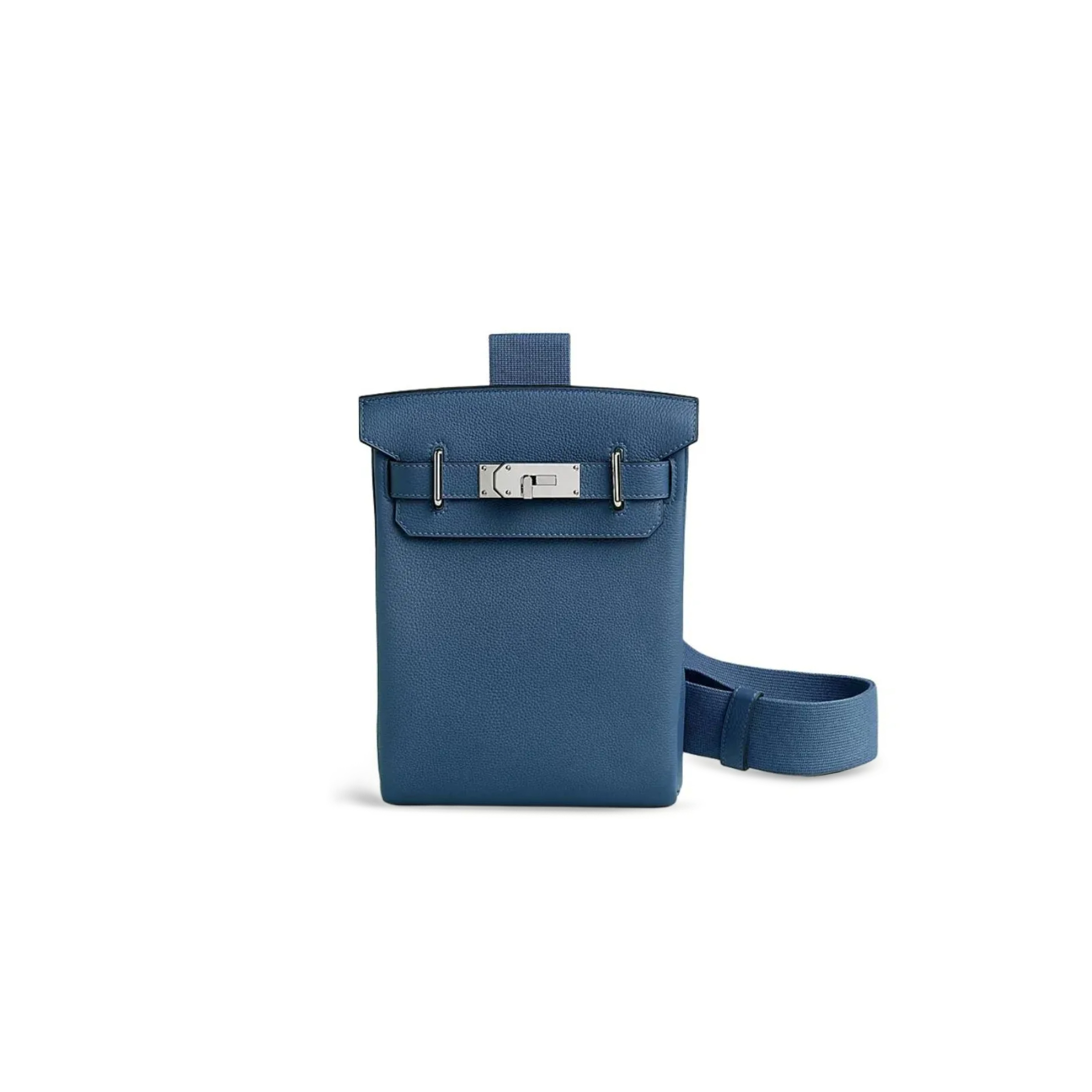 H*R*ES MASTER HAC A DOS PM BACKPACK TOGO LEATHER SIL*VER HARDWARE H083589CKP5 (28*18*8cm)